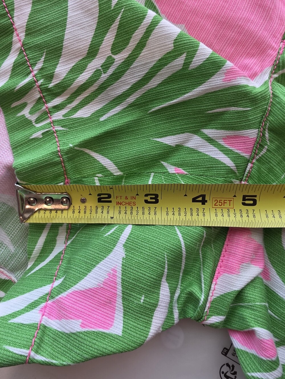 Lilly Pulitzer Callahan Shorts | Size 6 | Pink & Green Tropical Print | EUC - Picture 8 of 8
